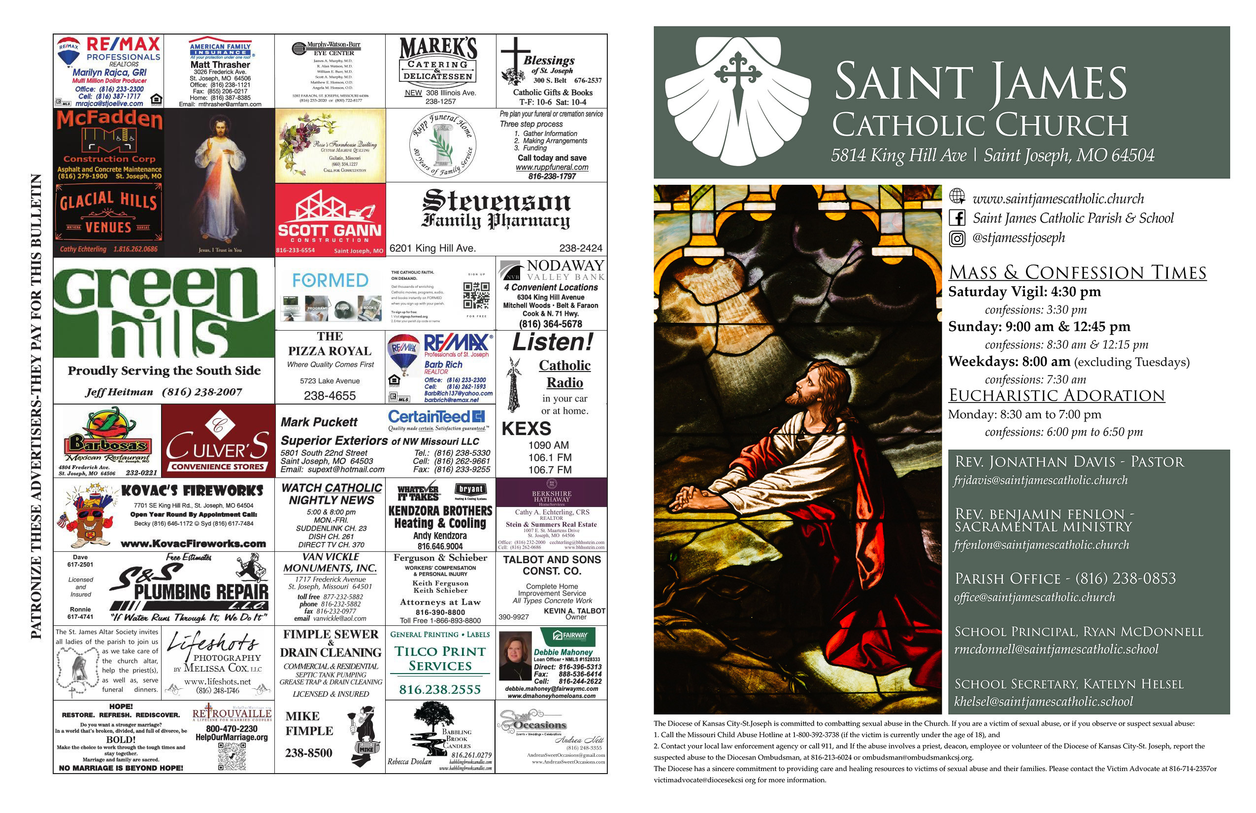 St.jameschurchbulletin